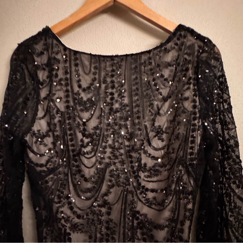 BALTIC BORN Elizabeth Sequin Midi Dress - Picture 3 of 8